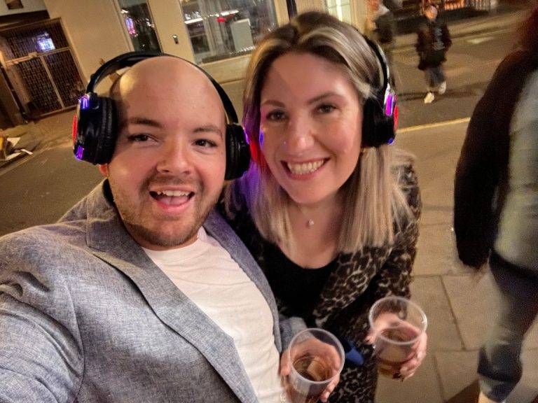 Caption – Silent Disco Walking Tours London