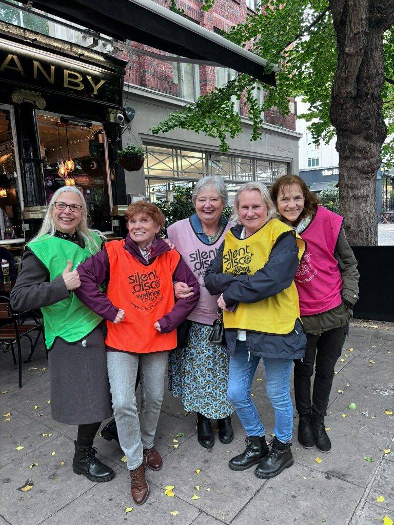 Caption – Silent Disco Walking Tours London