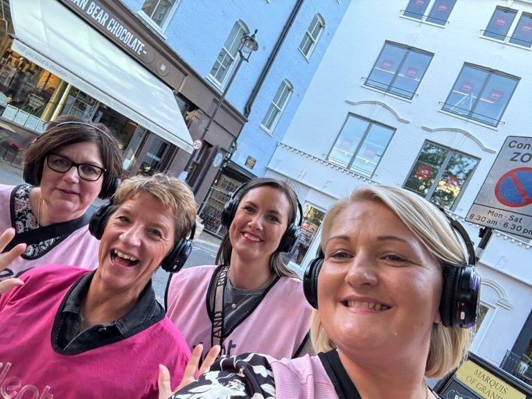 Caption – Silent Disco Walking Tours London