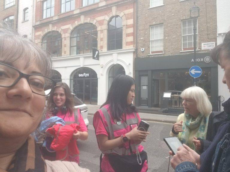 Caption – Silent Disco Walking Tours London