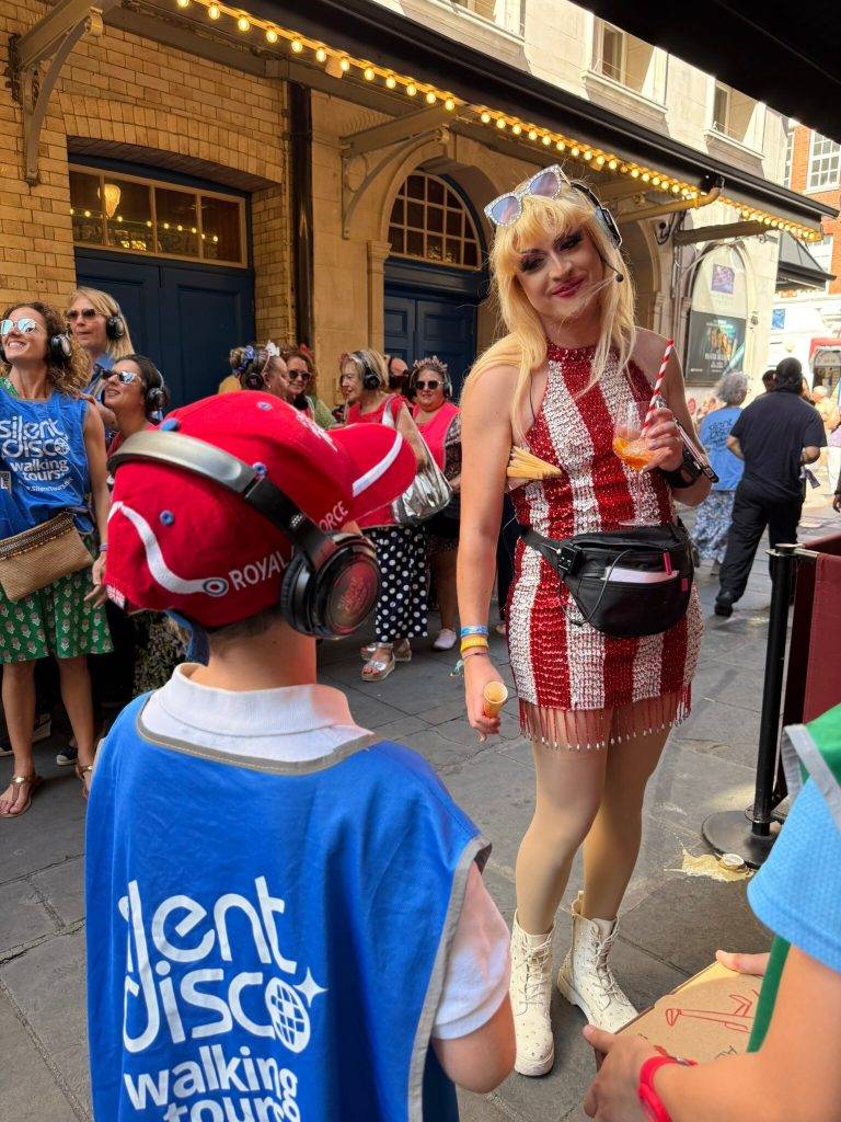 Caption – Silent Disco Walking Tours London