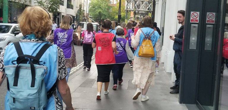 Caption – Silent Disco Walking Tours London