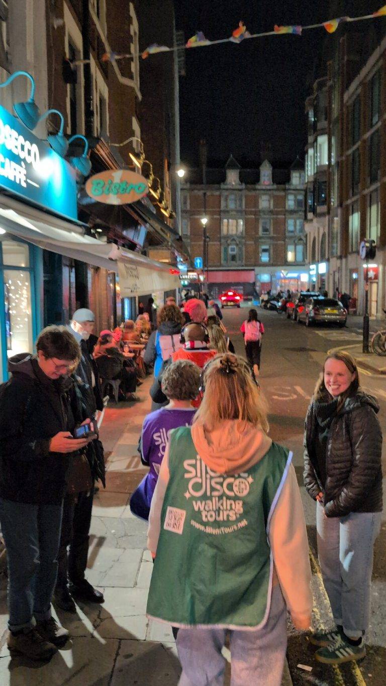 Caption – Silent Disco Walking Tours London